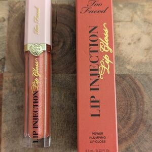 Too Faced Secure The Bag The Lip Injection Power Plumping Lip Gloss New in Box